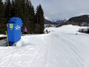Förderband an der Talstation Gschwandtkopf