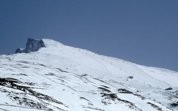 Größtes Skigebiet in Südspanien – Skigebiet Sierra Nevada – Pradollano