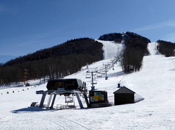 2. Mont Giroux Nord - 4er Sesselbahn fix geklemmt