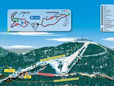 Pistenplan Planche des Belles Filles