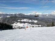 Abfahrt an der Kühtaile-Sesselbahn