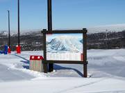 Pistenplan im Skigebiet Tandådalen/Hundfjället
