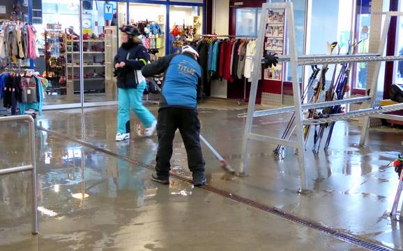 Urner Alpen: Sauberkeit der Skigebiete – Sauberkeit Titlis – Engelberg