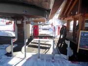 An der Sesselbahn ist das Personal präsent