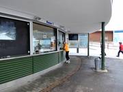 Saubere Kassenbereiche an der Talstation