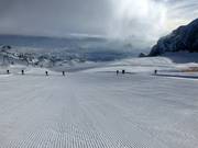 Perfekte Präparierung am Schladminger Gletscherlift