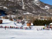 Übungsgelände im Talbereich