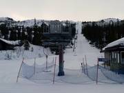 Fyrieggheisen - Schlepplift mit T-Bügel/Anker