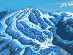 Pistenplan Říčky v Orlických horách