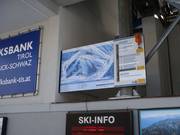 Informationstafel an der Talstation