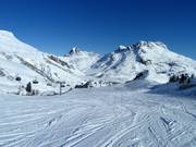 Blick von Lech bis nach Schröcken