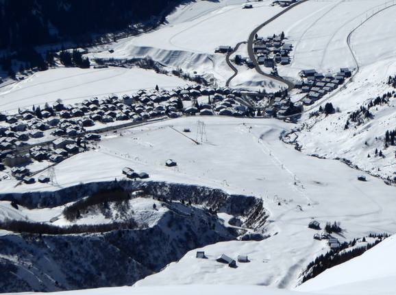 Übungsgelände Valtgeva in Sedrun