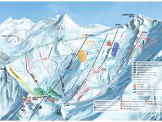 Pistenplan Le Lys – Cauterets