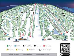 Pistenplan Le Relais – Lac Beauport