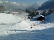 Umfassende Beschneiung inkl. aller Talabfahrten