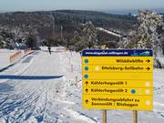 Infotafel auf dem Ettelsberg