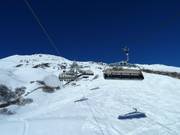 Steinmähderbahn - 8er Hochgeschwindigkeits-Sesselbahn (kuppelbar) mit Abdeckhauben und Sitzheizung