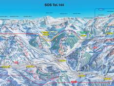 Pistenplan Rellerli – Schönried