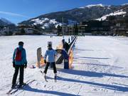Anfängergelände an der Talstation