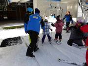 Es wird viel auf Kinder geachtet