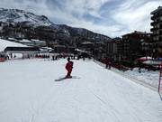 Förderband im Ort Breuil-Cervinia
