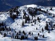 Loipe Giorgio Morassi bei der Bergstation der Sesselbahn Giro d'Italia