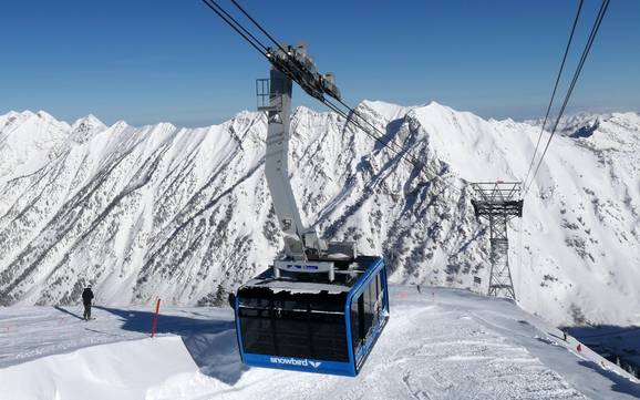 Höchstes Skigebiet in den Wasatch Mountains – Skigebiet Snowbird
