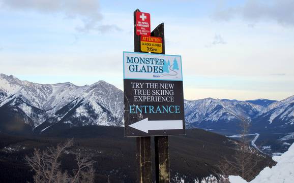 Skigebiete für Könner und Freeriding Kananaskis Country – Könner, Freerider Nakiska