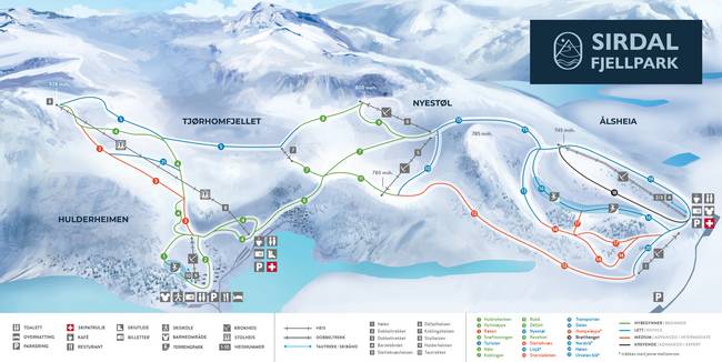 Tjørhomfjellet/Ålsheia Skisenter – Sirdal Tjørhomfjellet/Ålsheia Skisenter – Sirdal