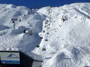 Langwiedbahn - 4er Hochgeschwindigkeits-Sesselbahn (kuppelbar) mit Abdeckhauben