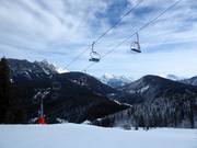 Die Dreiersesselbahn zum Katzenkopf