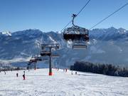 Glocknerbahn - 8er Hochgeschwindigkeits-Sesselbahn (kuppelbar) mit Abdeckhauben und Sitzheizung