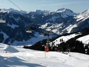 Breitenalp - 4er Sesselbahn fix geklemmt