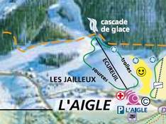 Pistenplan Parc de loisirs de l'Aigle – Lans en Vercors