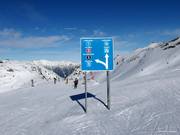 Klare Ausschilderung