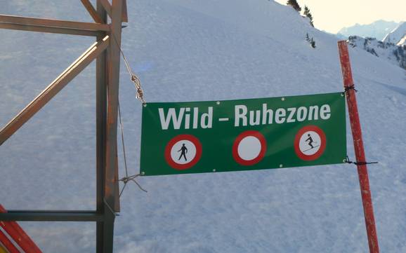 Bergell: Umweltfreundlichkeit der Skigebiete – Umweltfreundlichkeit Aela – Maloja