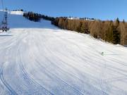 Leichte und breite Piste Le Ciaune