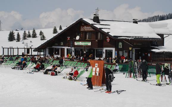 Hütten, Bergrestaurants  Val d'Arly – Bergrestaurants, Hütten Espace Diamant – Les Saisies/Notre-Dame-de-Bellecombe/Praz sur Arly/Flumet/Crest-Voland