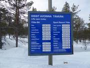 Informationen zu den Betriebszeiten