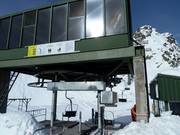 Sennigrat Bahn II - 2er Sesselbahn fix geklemmt