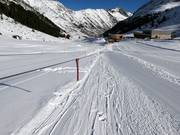 Leichte Piste am Babylift Kühtai