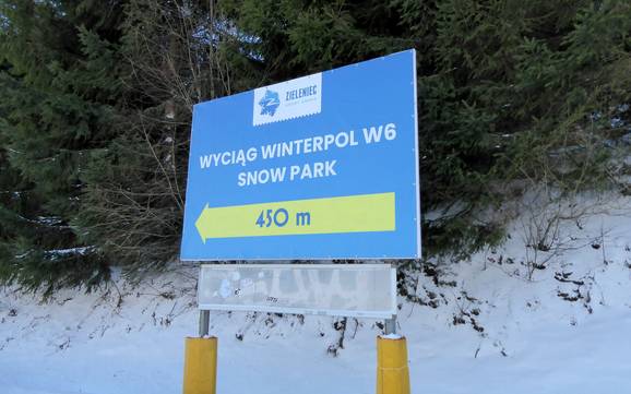 Snowparks Polnische Sudeten – Snowpark Zieleniec