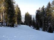 Mittelschwere Piste Rennstrecke