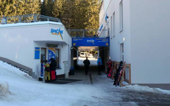Böhmerwald: Sauberkeit der Skigebiete – Sauberkeit Špičák