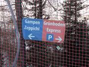 Klare Ausschilderung