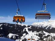 Bürglalmbahn - 6er Hochgeschwindigkeits-Sesselbahn (kuppelbar) mit Abdeckhauben