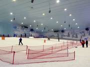 Blick auf den Anfängerbereich mit Förderbändern