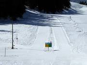 Loipen an der Bergstation Danusa