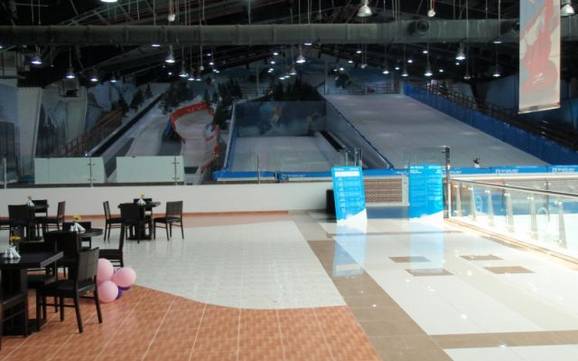 Höchstes Skigebiet in den Vereinigten Arabischen Emiraten – Trockenskigebiet Bawadi Mall – Al Ain
