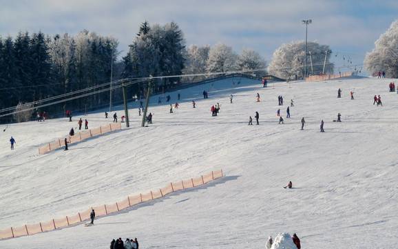 Skifahren bei Römerstein